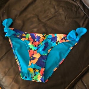 Aerie floral bikini bottoms NWOT
